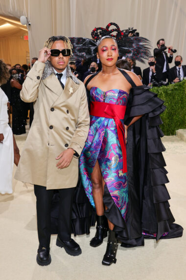 Cordae and Naomi Osaka attend The 2021 Met Gala
