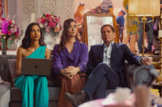 Amita Suman as Claudette, Cote De Pablo as Ziva David and Michael Weatherly as Tony DiNozzo — 'NCIS: Tony & Ziva' Season 1 Episode 4 'Wedding Crashers'