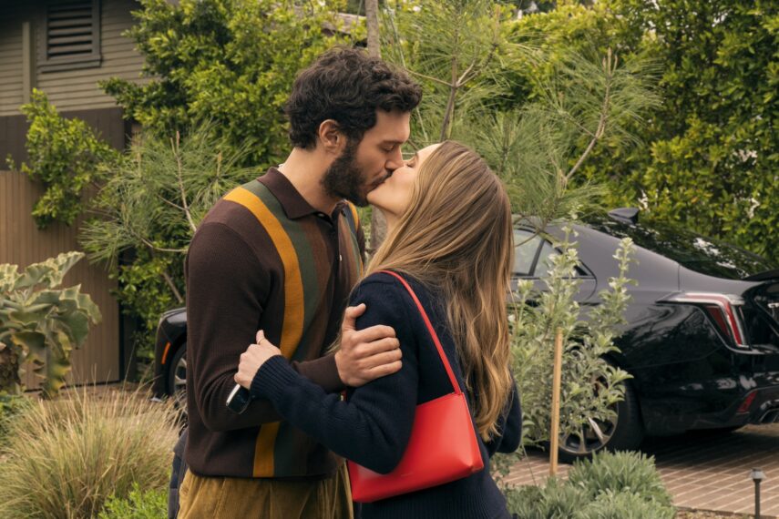 Adam Brody as Noah, Kristen Bell as Joanne in episode 207 of Nobody Wants This