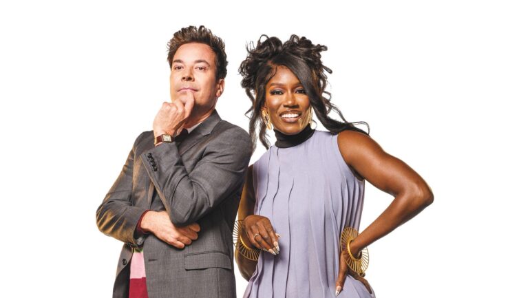Jimmy Fallon and Saint John