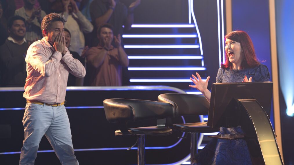 Oscar Nunez and Kate Flannery on Millionaire