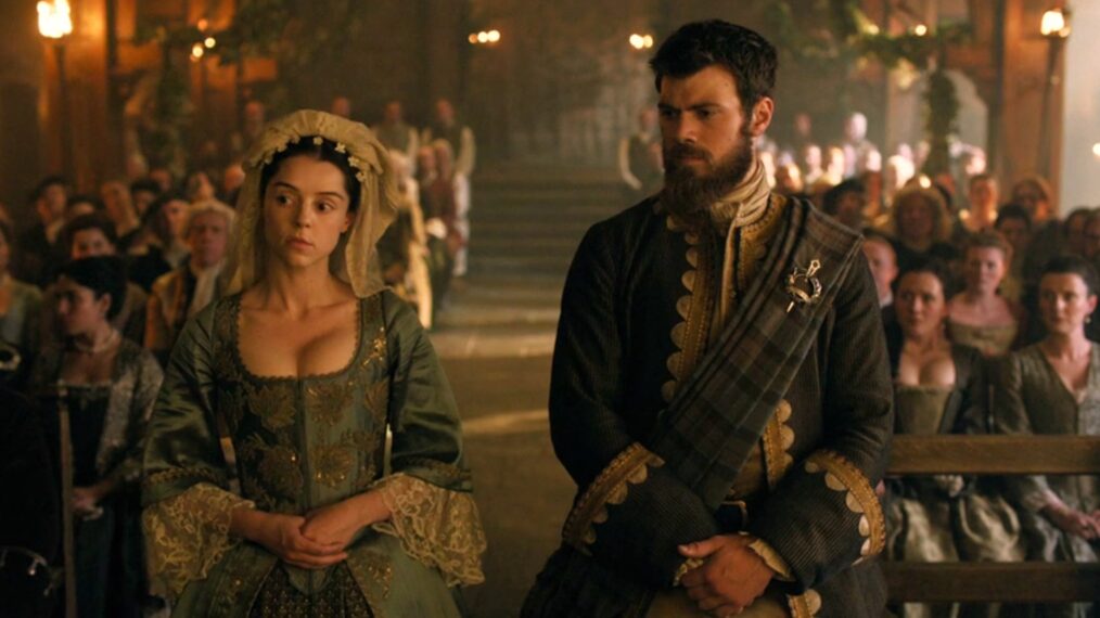 Bobby Rainsbury and Sam Retford in 'Outlander: Blood of My Blood'