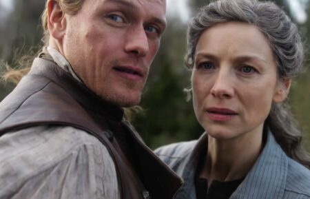 Sam Heughan and Caitriona Balfe in 'Outlander' Season 8