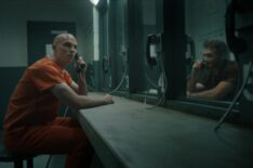 Nicholas Hoult and Frank Grillo in 'Peacemaker' Season 2