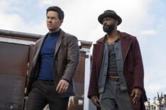Mark Wahlberg and LaKeith Stanfield in 'Play Dirty' on Prime Video