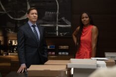 Joseph Sikora and Emayatzy Corinealdi in 'Reasonable Doubt' Season 3