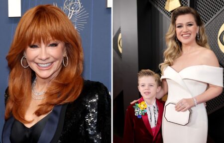 Reba McEntire and Kelly Clarkson