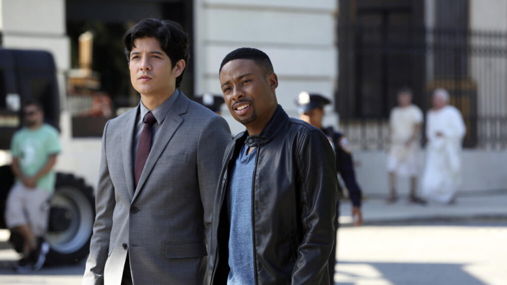 Jon Foo and Justin Hires in TV's 'Rush Hour'