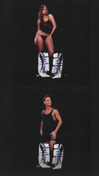 Ryan Seacrest recreating Tate McRae's album, 