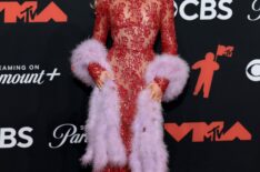 Sabrina Carpenter attends the 2025 MTV Video Music Awards at UBS Arena on September 07, 2025