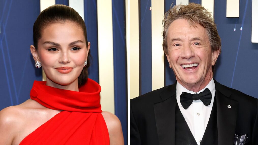 Selena Gomez and Martin Short
