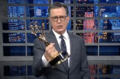 Stephen Colbert Mocks Trump After 'Late Show' Emmy Win