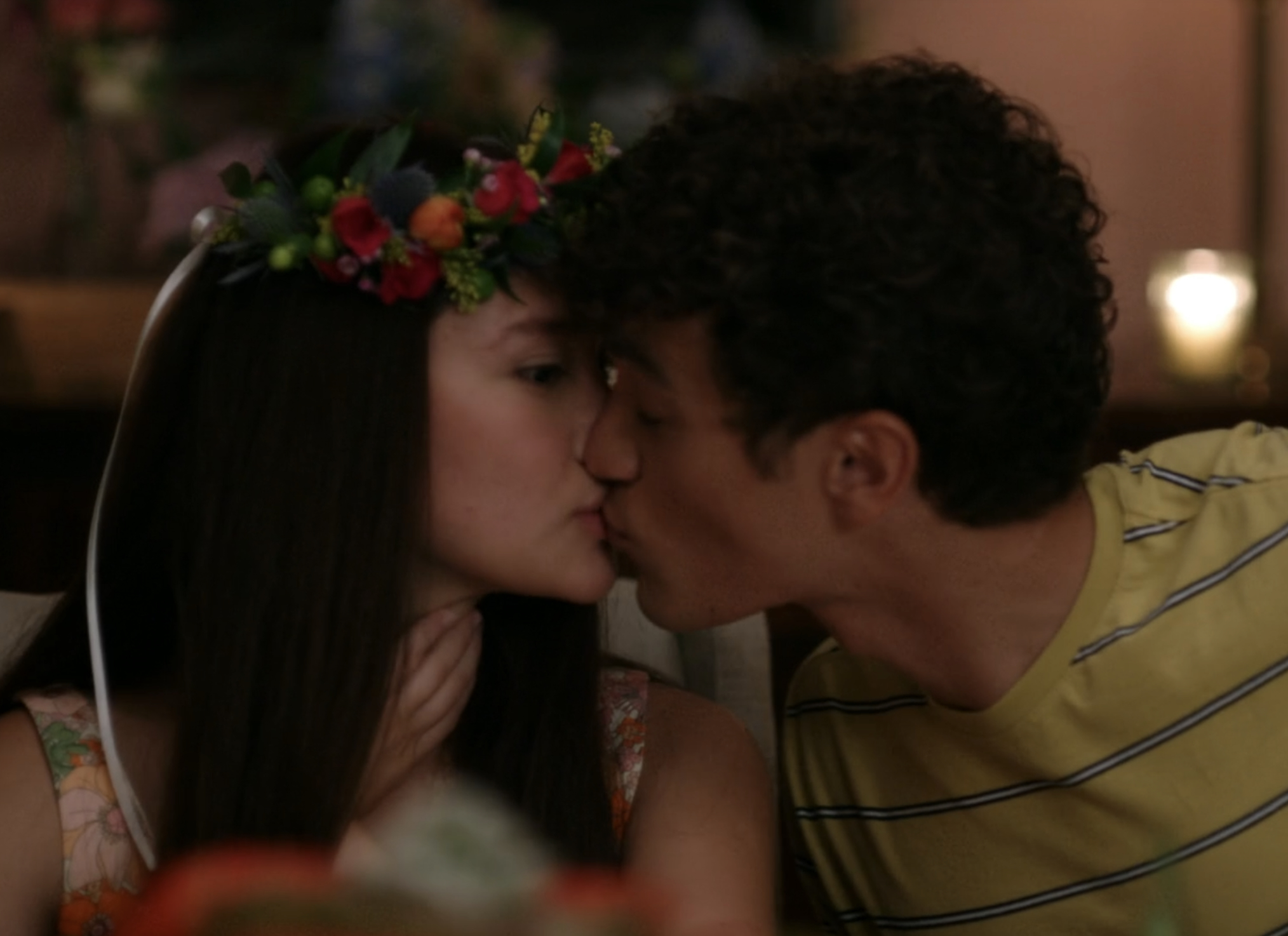 Lola Tung and David Iacono as Belly and Cam in 'The Summer I Turned Pretty' Season 1 Episode 3