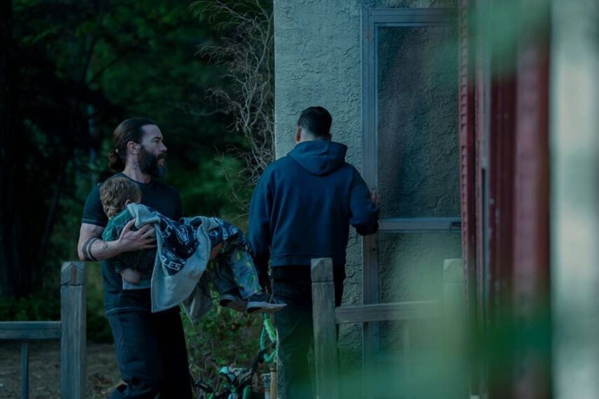 Tom Pelphrey, Ben Doherty, and Raul Castillo in 'Task'