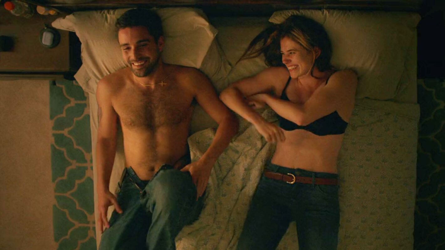 Fabien Frankel and Alison Oliver in 'Task'