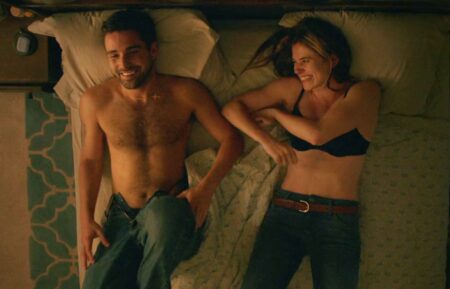 Fabien Frankel and Alison Oliver in 'Task'