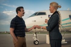 Jason Sudeikis and Hannah Waddingham in 'Ted Lasso' Season 4