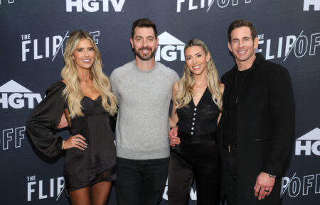 Christina Haack, Will Marfuggi, Heather Rae El Moussa, and Tarek El Moussa attend HGTV's 