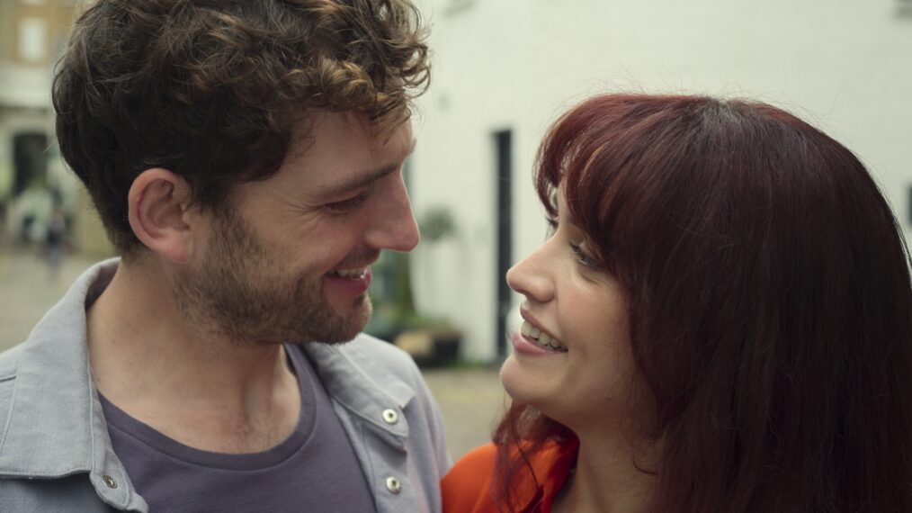 Laurie Davidson and Olivia Cooke in 'The Girlfriend'