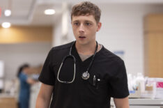 Gerran Howell as Dennis Whitaker in 'The Pitt'