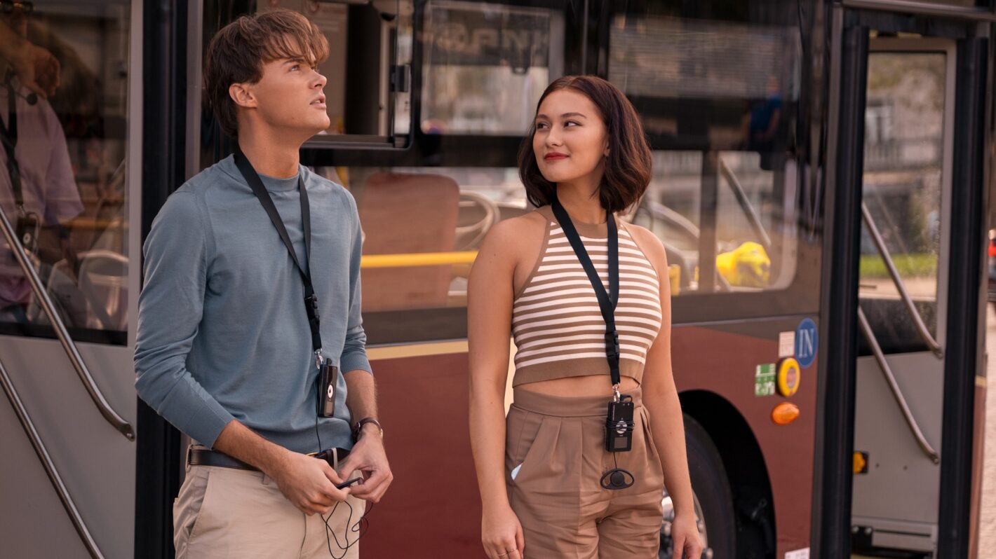 Christopher Briney and Lola Tung in 'The Summer I Turned Pretty' Season 3