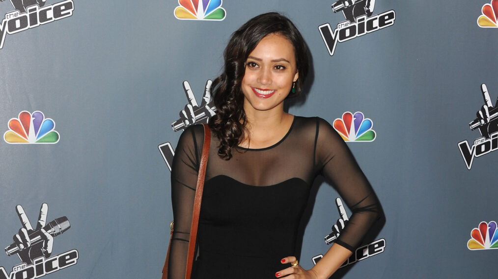 Singer Dia Frampton arrives at the screening of NBC's 'The Voice'