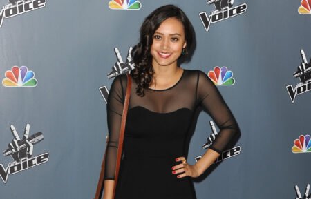 Singer Dia Frampton arrives at the screening of NBC's 