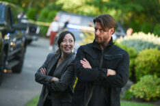 Fiona Rene as Reenie Greene and Jensen Ackles as Russell Shaw — 'Tracker' Season 3 Premiere 'The Process'