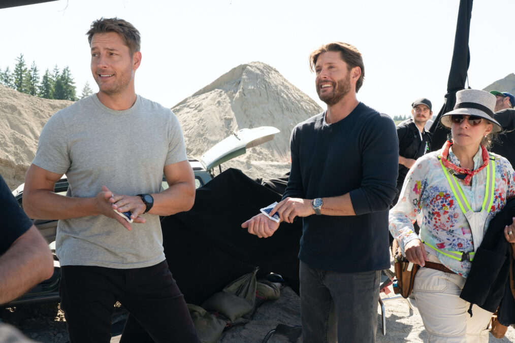 Justin Hartley and Jensen Ackles — 'Tracker' Season 3 Premiere 