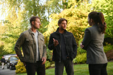 Justin Hartley as Colter Shaw and Jensen Ackles as Russell Shaw — 'Tracker' Season 3 Premiere 'The Process'