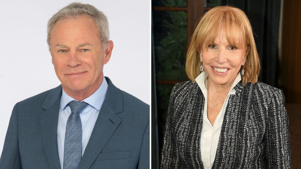 Tristan Rogers and Leslie Charleson on 'General Hospital'