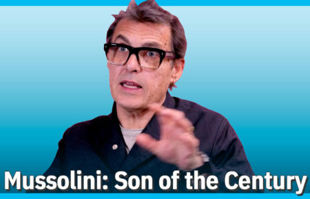 Joe Wright 'Mussolini: Son of the Century' interview