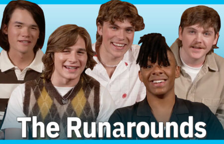 William Lipton, Jeremy Yun, Jesse Golliher, Zendé Murdock, and Axel Ellis of 'The Runarounds'