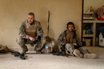 Joseph Quinn, D'Pharaoh Woon-A-Tai in 'Warfare'
