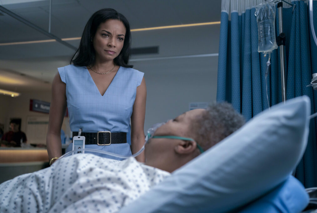 Rochelle Aytes as Dr. Mary Morstan and Juanita Jennings as Elizabeth Morstan — 'Watson' Season 2 Premiere