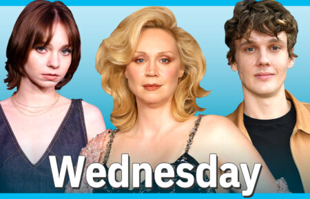Emma Myers, Gwendoline Christie, and Hunter Doohan for 'Wednesday'