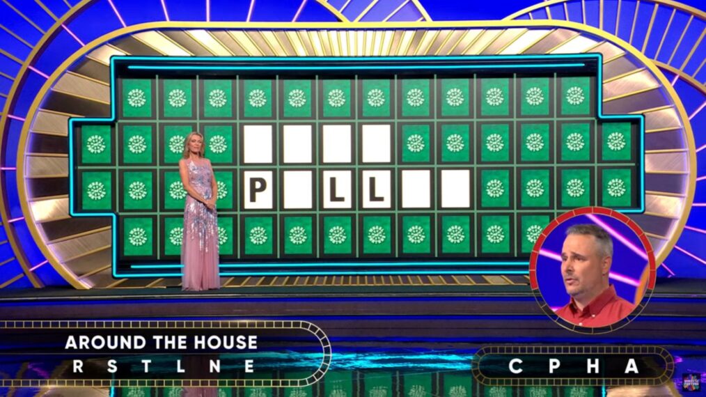 'Wheel of Fortune' contestant Eric Handzel solving the Bonus Round on September 11, 2025