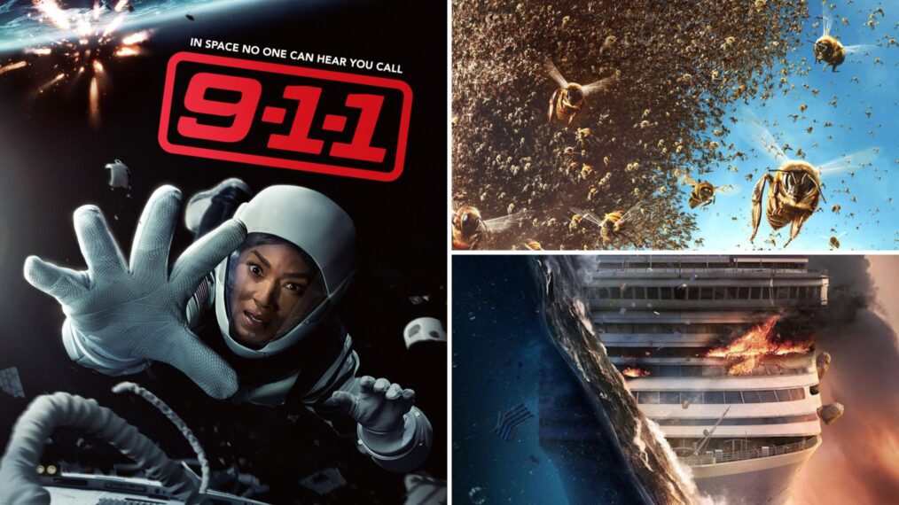 Key art posters from '9-1-1'