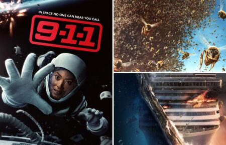 Key art posters from '9-1-1'