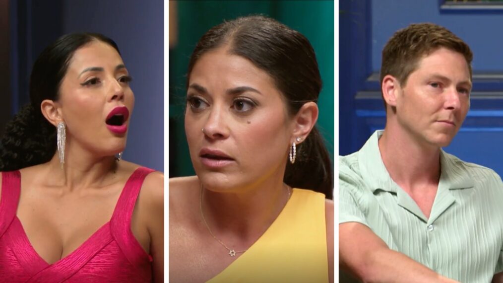 Jasmine, Loren, and Brandon on the 90 Day Fiance: Happily Ever After? Season 9 Tell All