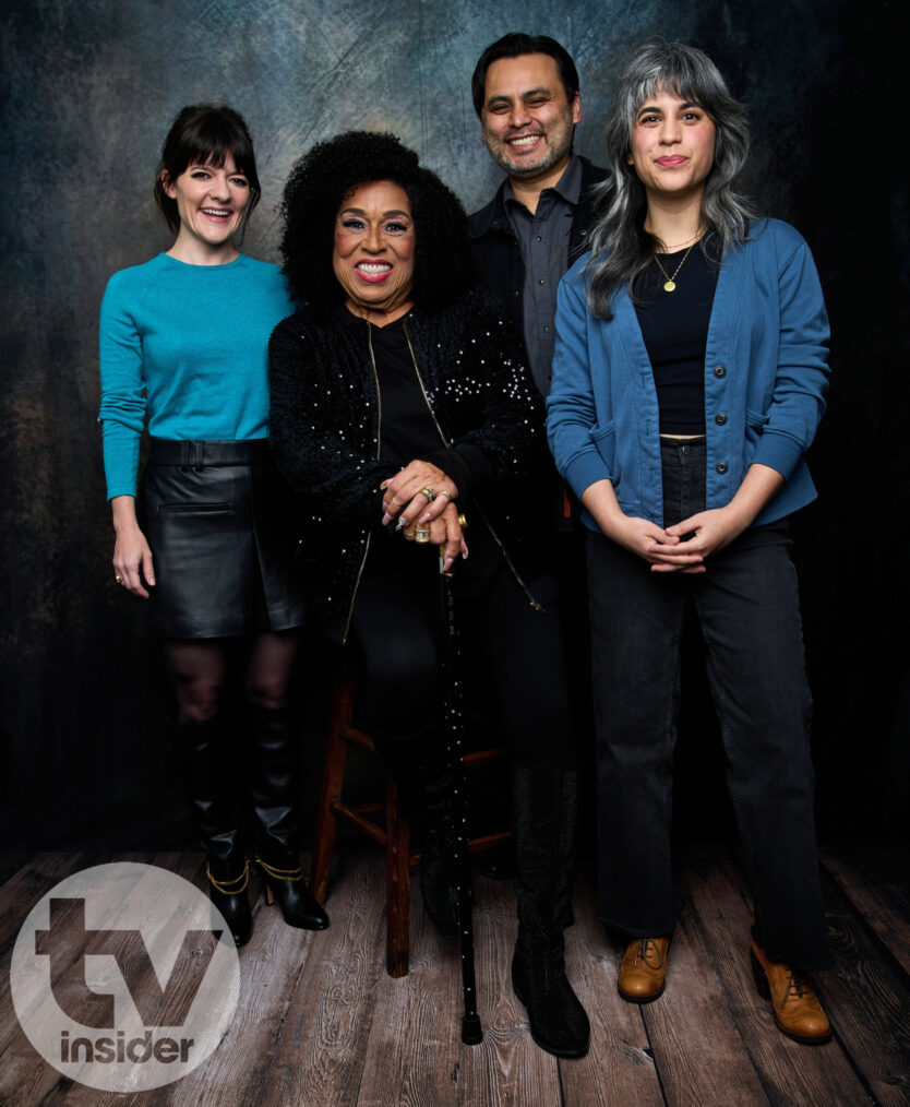The cast and crew of 'Adventure Time: Fionna and Cake': Madeleine Martin, Roz Ryan, Adam Muto, and Ashly Burch