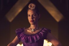 AMERICAN HORROR STORY: APOCALYPSE -- Pictured: Leslie Grossman as Coco St. Pierre Vanderbilt . CR: Kurt Iswarienko/FX