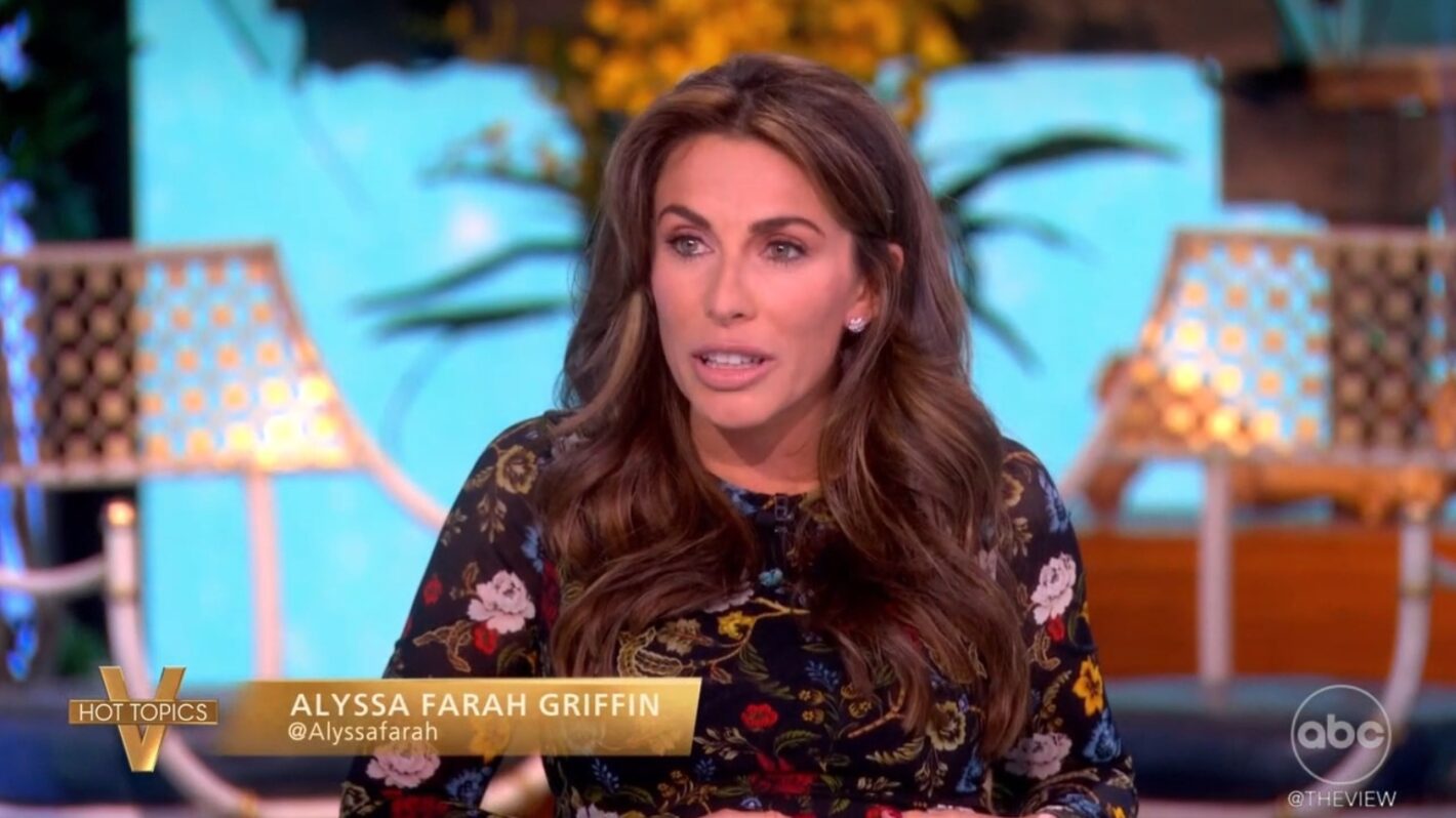 Alyssa Farah Griffin Reveals Pregnancy Live on 'The View'