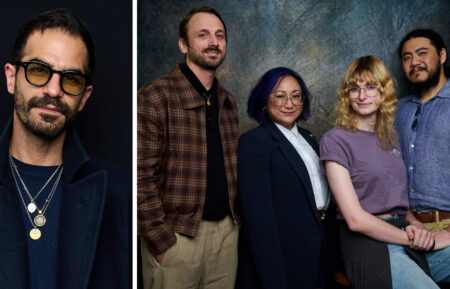 'Chainsaw Man' voice actor Ryan Colt Levy; The cast of 'Jujutsu Kaisen': Adam McArthur, Anne Yatco, Kayleigh McKee, and Kaiji Tang