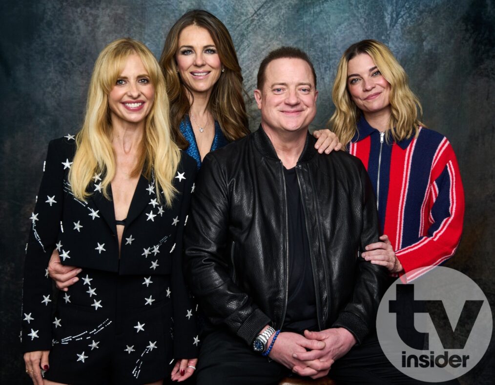 The voice cast of 'Breaking Bear': Sarah Michelle Gellar, Elizabeth Hurley, Brendan Fraser, and Annie Murphy