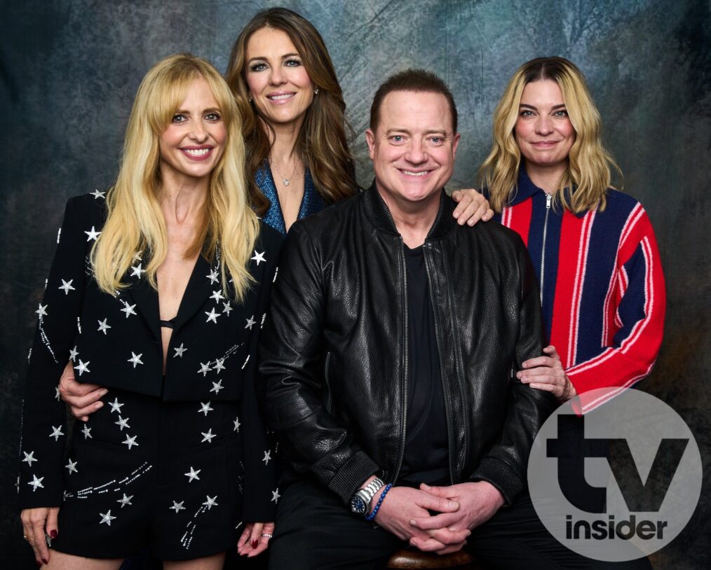 The voice cast of 'Breaking Bear': Sarah Michelle Gellar, Elizabeth Hurley, Brendan Fraser, and Annie Murphy