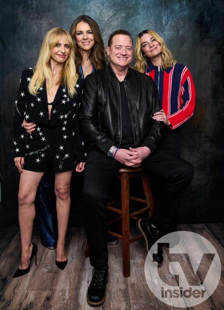 The voice cast of 'Breaking Bear': Sarah Michelle Gellar, Elizabeth Hurley, Brendan Fraser, and Annie Murphy
