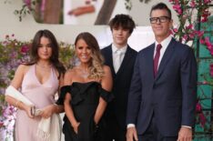 Blakesley Sutter, Trista Sutter, Maxwell Sutter, and Ryan Sutter at ABC's 'The Golden Wedding' special, January 4, 2024.