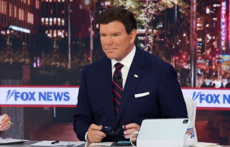 NEW YORK, NEW YORK - NOVEMBER 05: Bret Baier hosts FOX News Channel’s 