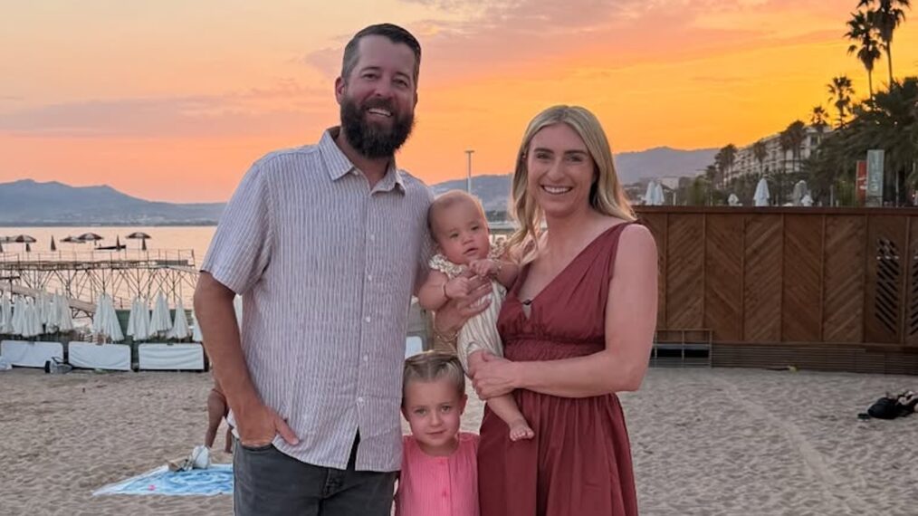 Brett Roth and Jasmine Roth wit daughters Helen and Darla, Instagram, August 20, 2025.